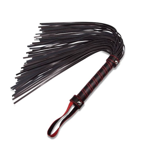 LoveToy Bondage Fetish Beginners Flogger důtky z umělé kůže 45 cm