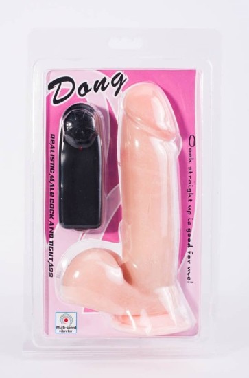 Debra Baile Vibrating Dildo With Remote Control Flesh