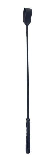 Devil Sticks Crop Polished Grain Leather