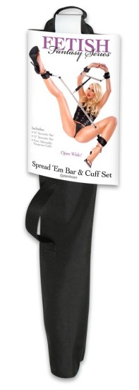Fetish Fantasy Spread Em bar and Cuff set
