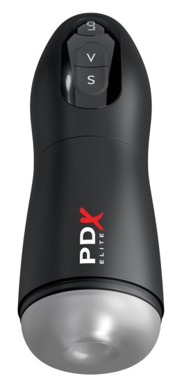 Pipedream PDX Elite Suck-O-Matic Frosted-Black