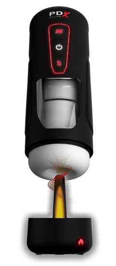 Pipedream PDX Elite Milk Me Hotter Black