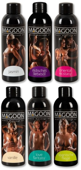 Magoon Sada masážních olejů Magoon 6 x 100 ml