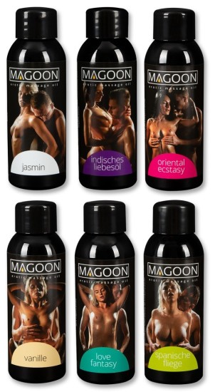 Magoon Erotic Massage Oil Set 6 x 50 ml