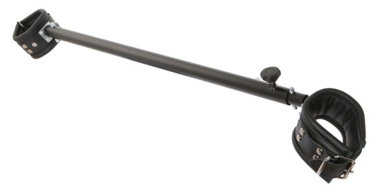 Zado Nastavitelná roztahovací tyč s koženými pouty 65 - 120 cm