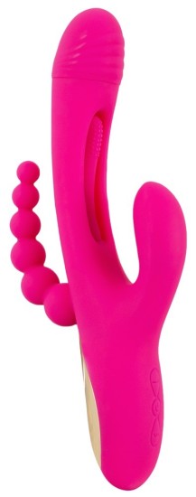 InToYou Triya Vibe with Flipping Tongue & Anal Beads Purple