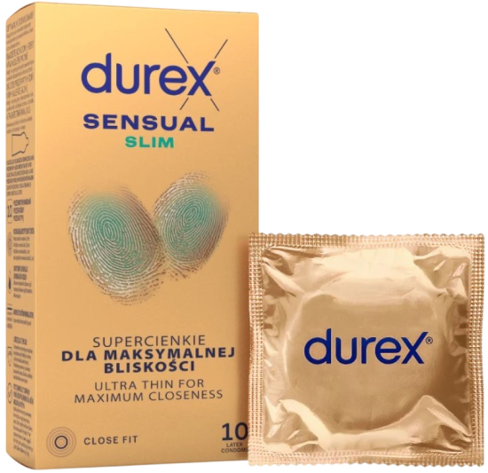 Durex Invisible Close Fit 10 ks