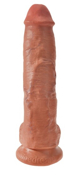 King Cock 10 inch Vibr./with Bals