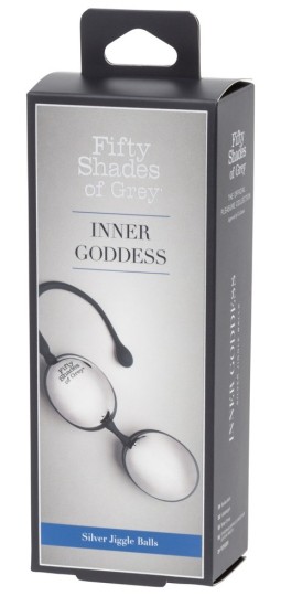 Fifty Shades of Grey Inner Goddess Silver Jiggle Balls 67g