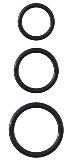Fantasy C-Ringz Silicone 3-Ring Stamina Set