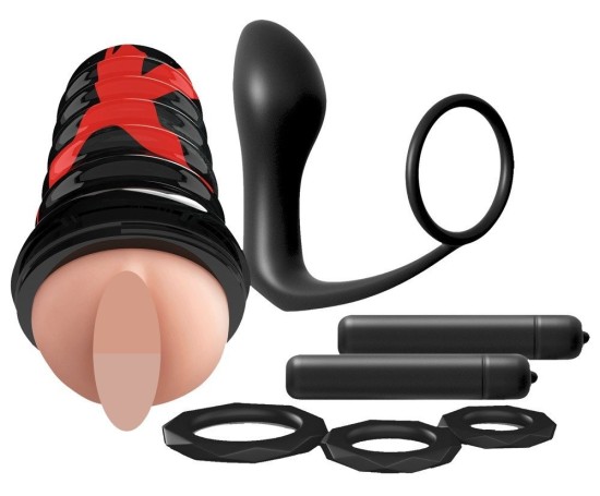 PDX Elite Ass-gasm Extreme Vibrating Kit