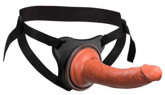 Pipedream King Cock Strap On Harness with 8″ Cock