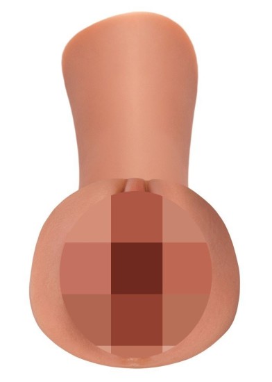 Pipedream Wet Pussies Luscious Lips Tan