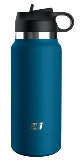 Pipedream PDX Plus Fuck Flask Private Pleaser Discreet Stroker Blue Bottle Light