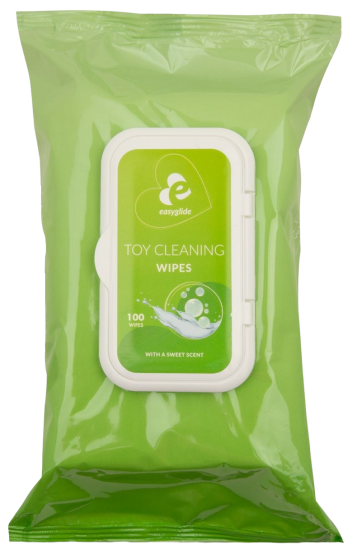 EasyGlide Toy Cleaning Wipes 100 ks