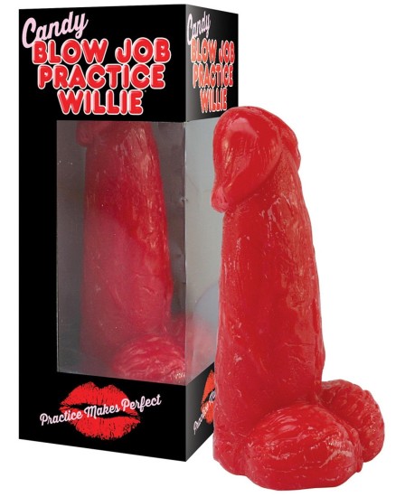 Karamelový penis Blow Job Practice Willie (15 cm, 285 g)