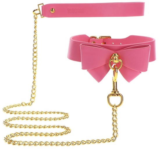 Taboom Malibu Collar and Leash Pink