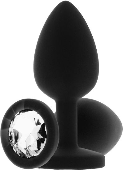 ToyJoy Diamond Booty Jewel Black Medium