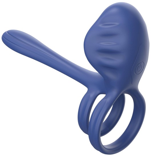 Xocoon Couples Slimline Vibrator Ring Blue
