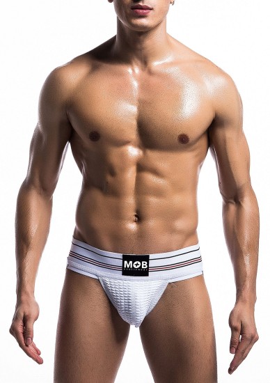 MOB Eroticwear Fetish Classic Wide Jockstrap XL
