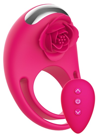 ToyJoy Happiness Put A Ring On It, silikonový erekční kroužek na penis a varlata