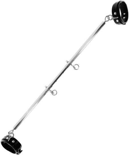Taboom Spreader Bar with Ankle Cuffs Silver