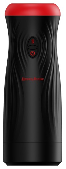 Hidden Desire Fusion Vortex Thrust Masturbator Black