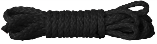 Ouch! by Shots Kinbaku Mini Rope - 4.9 ft / 1,5 m, black