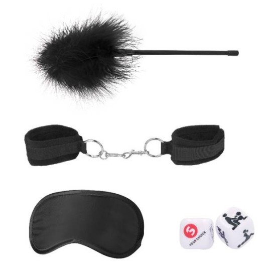 Ouch! by Shots Introductory Bondage Kit #2, black