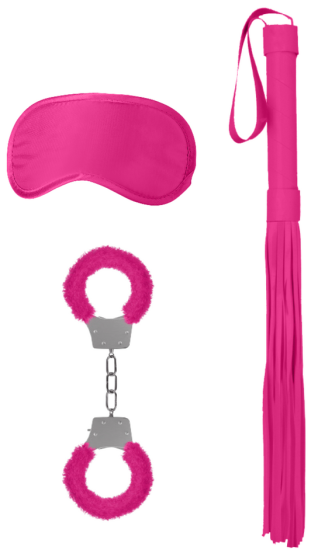 Ouch! Introductory Bondage Kit, pink
