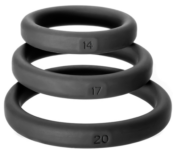 PerfectFitBrand Xact-Fit Kit - Cockring Set - S/M/L