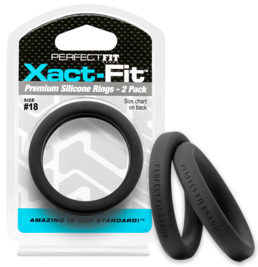 PerfectFitBrand Xact-Fit - Cockring 2-Pack, medium