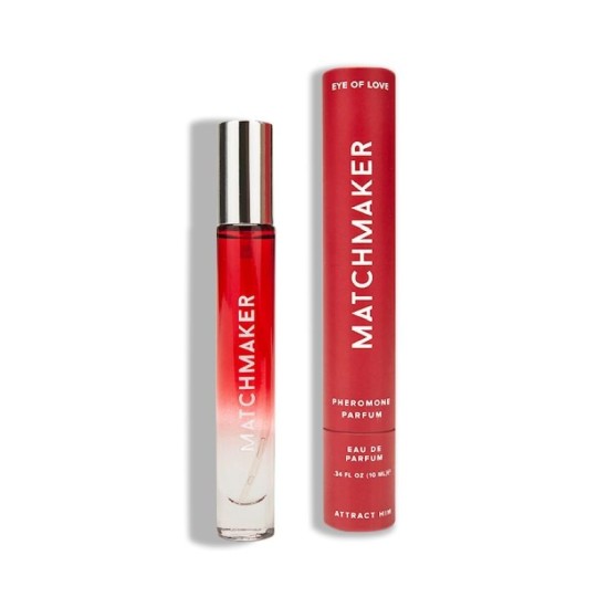 Eye of Love Matchmaker Red Diamond Attract Him feromonový parfém přitahující muže 10 ml