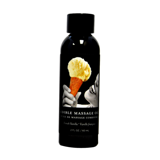 Earthly body Vanilla Edible Massage Oil - 60 ml
