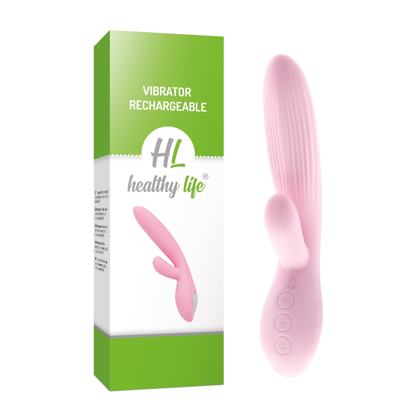 Duální vibrátor - Presto růžová