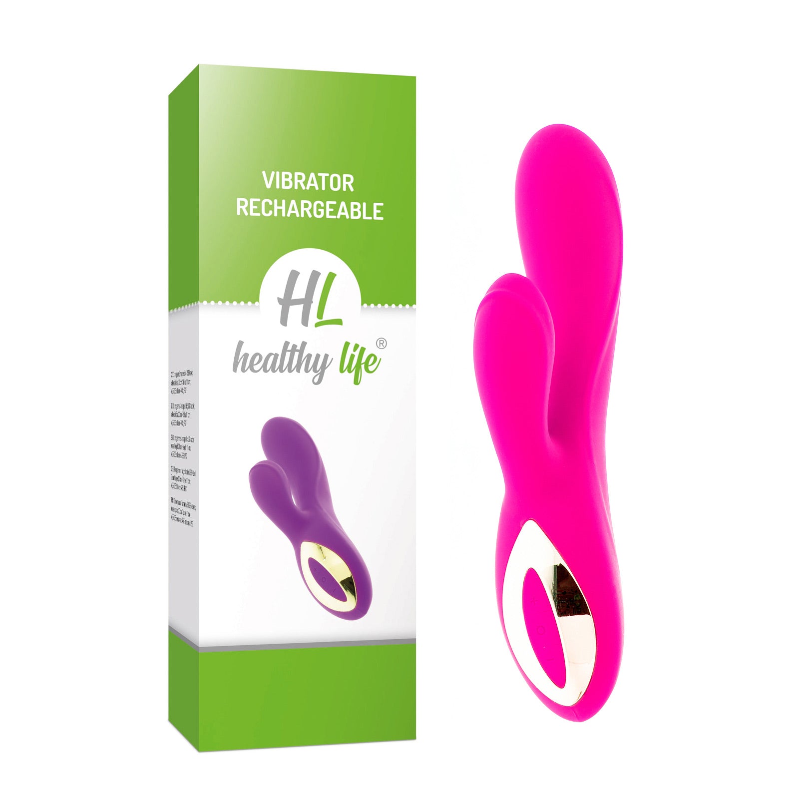 Duální vibrátor - Orestes růžová / vaginální