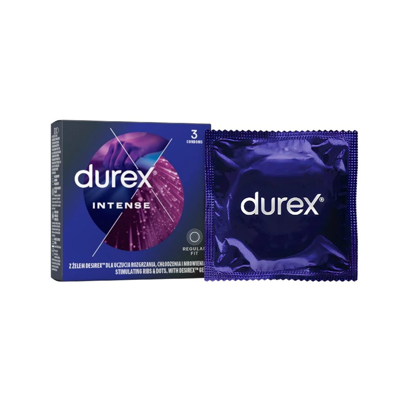 Kondomy - Durex Intense 3 ks
