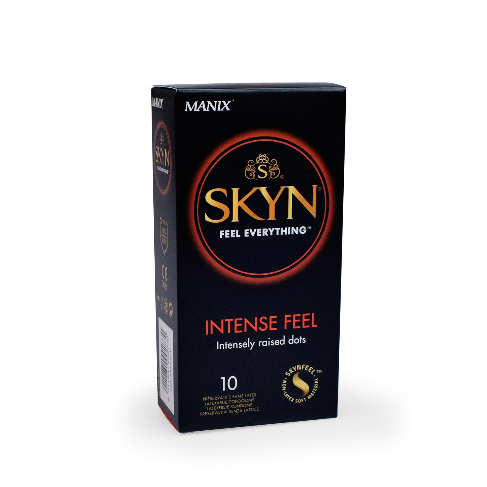 Bezlatexové Kondomy - Manix Skyn Intense 10 ks