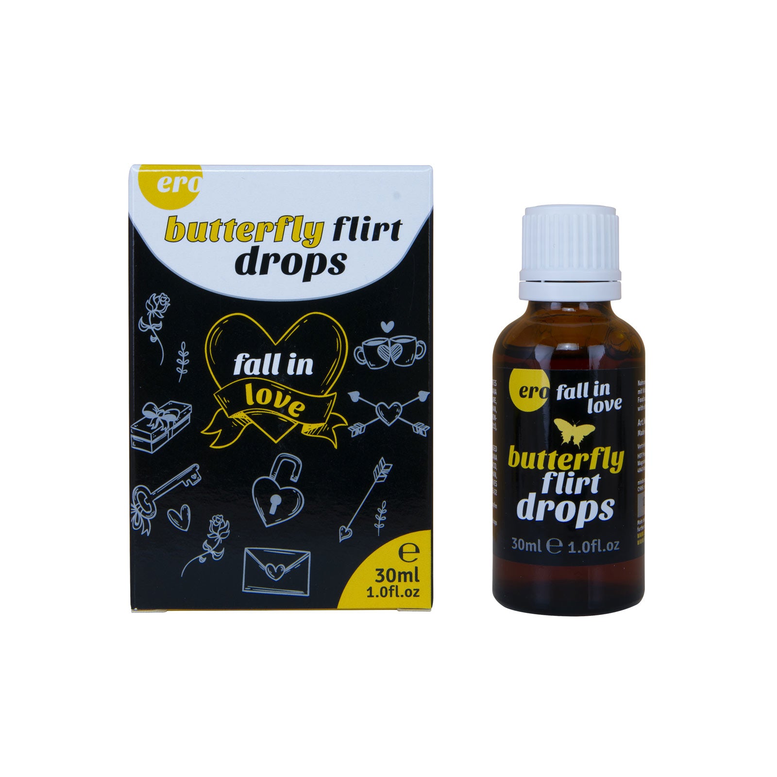 Afrodiziakální kapky - Butterfly Flirt Drops
