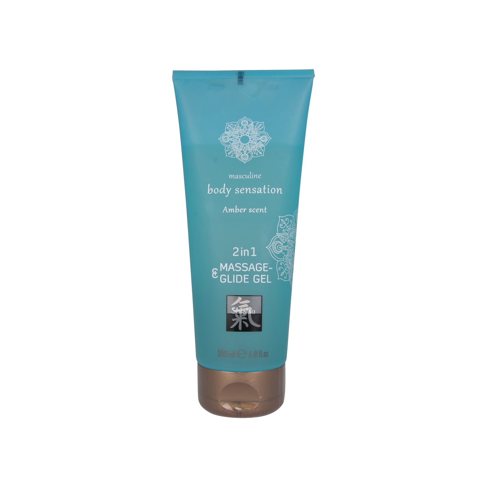 Masážní lubrikant - 2in1 Massage a Glide Gel Amber