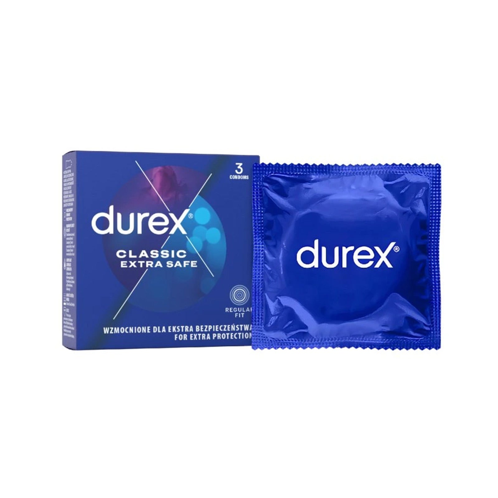 Kondomy - Durex Extra Safe 3 ks