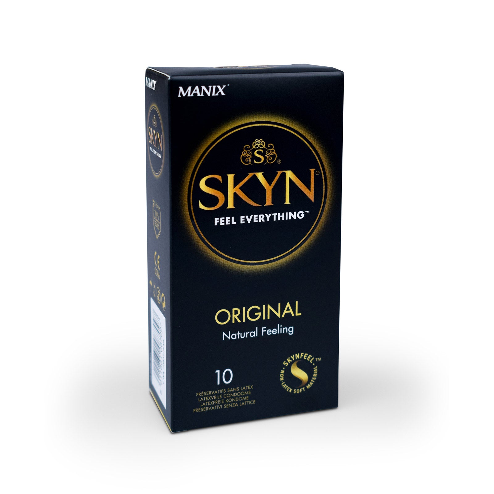 Bezlatexové kondomy - Manix Skyn Original 10 ks