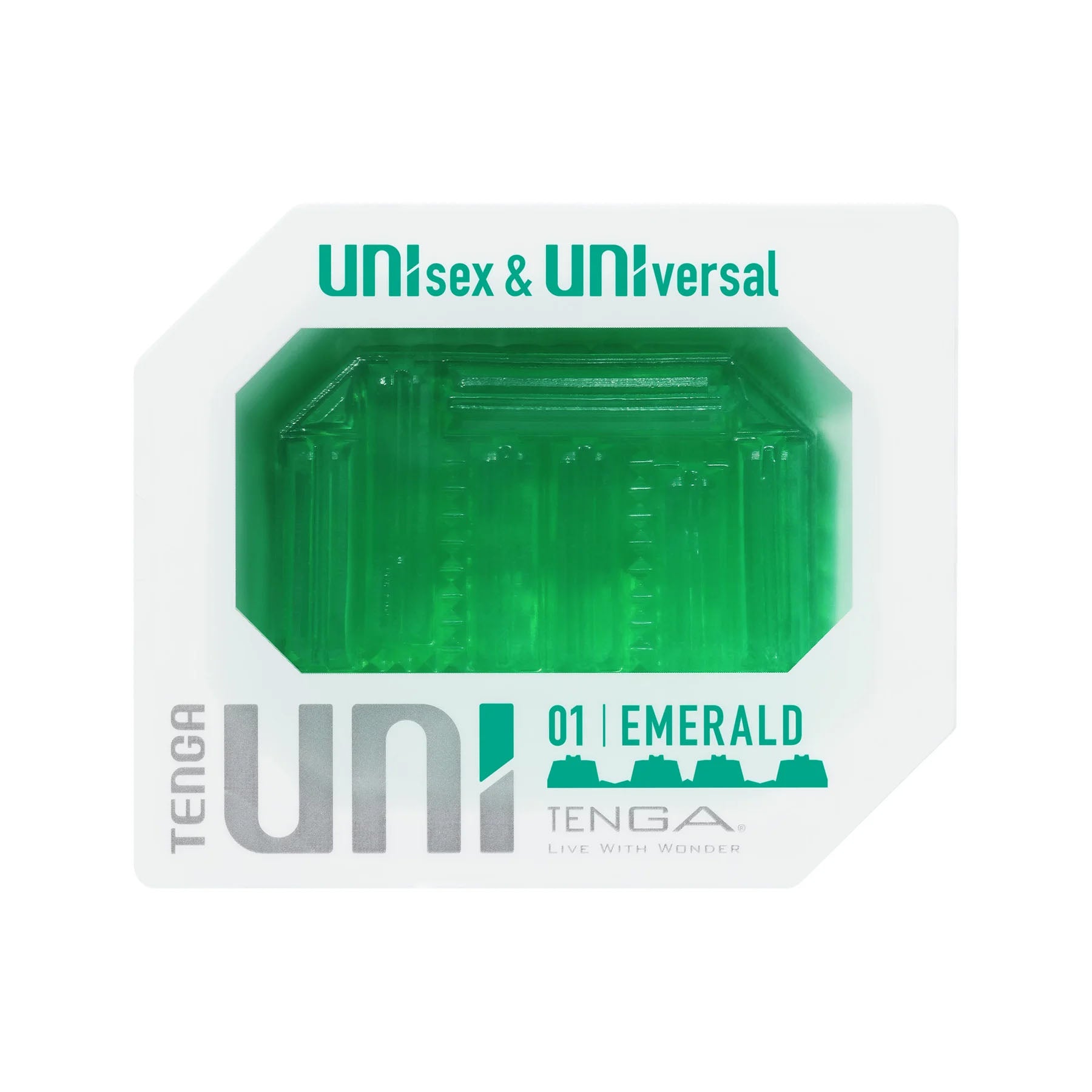 Návlek na prst - Tenga Uni Emerald