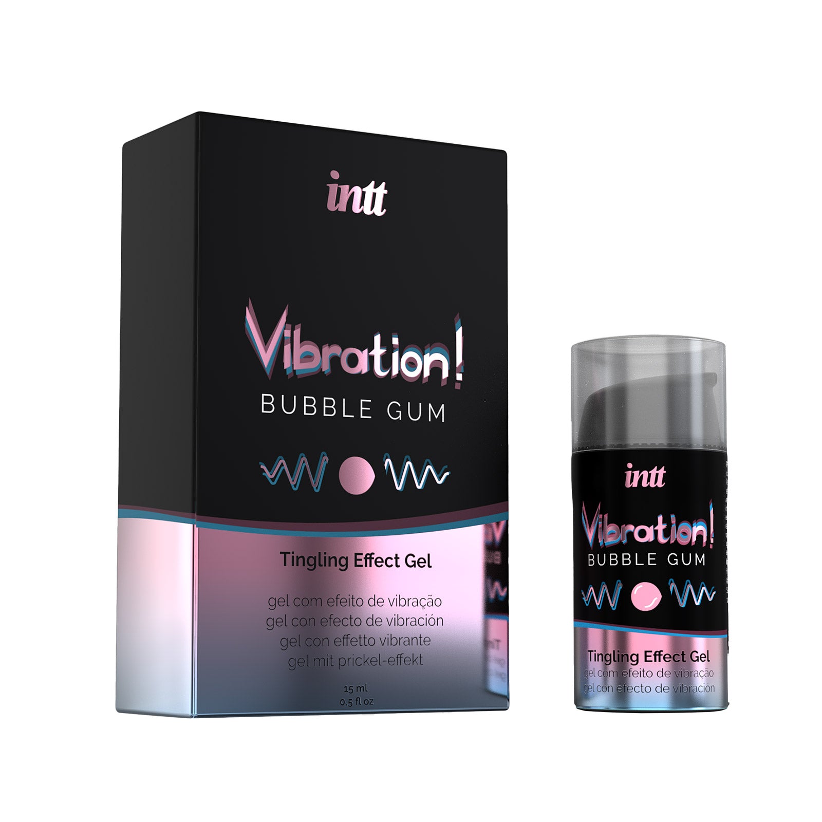 Stimulační gel - Intt Bubble Gum Vibration