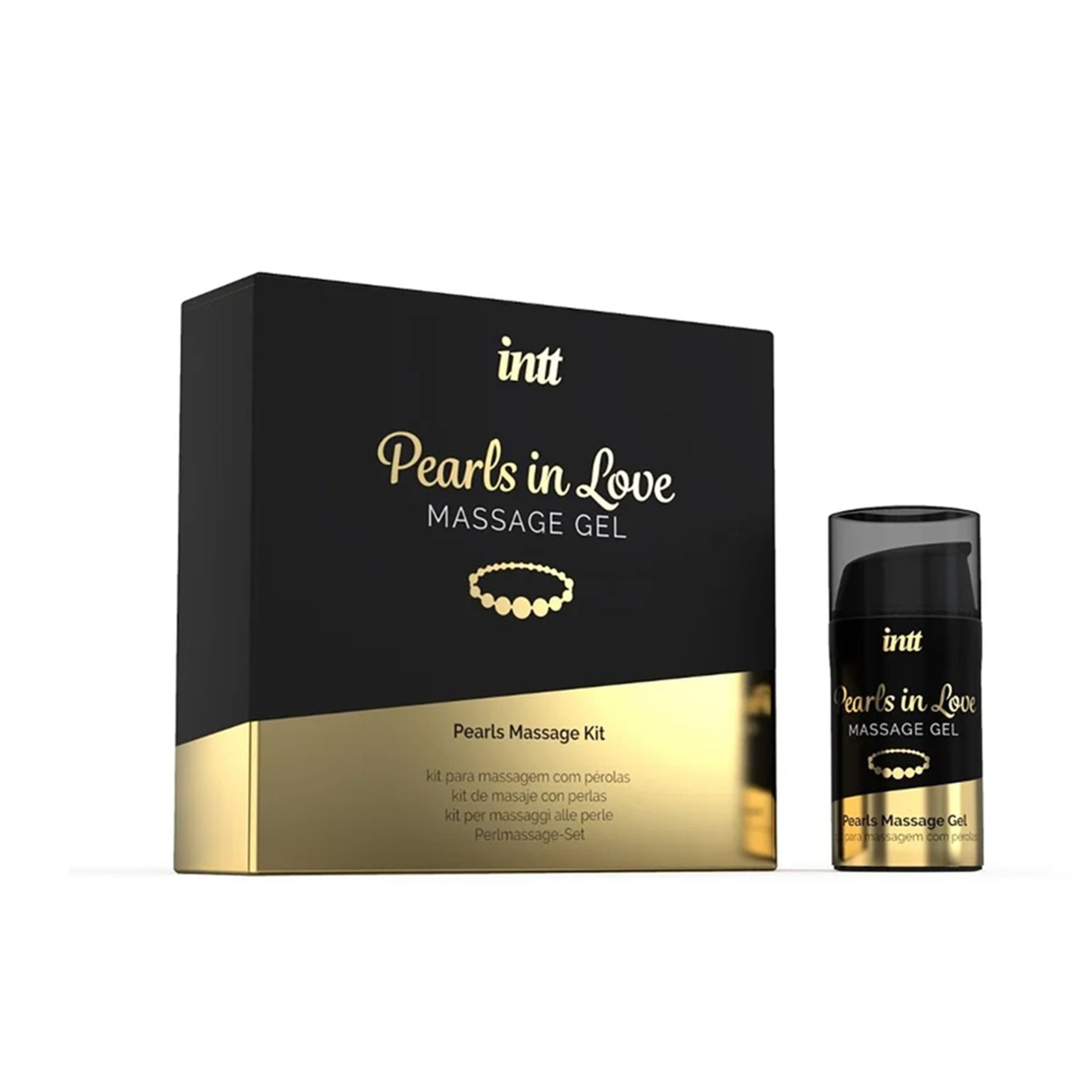 Masážní gel s perlami- Intt Pearls In Love
