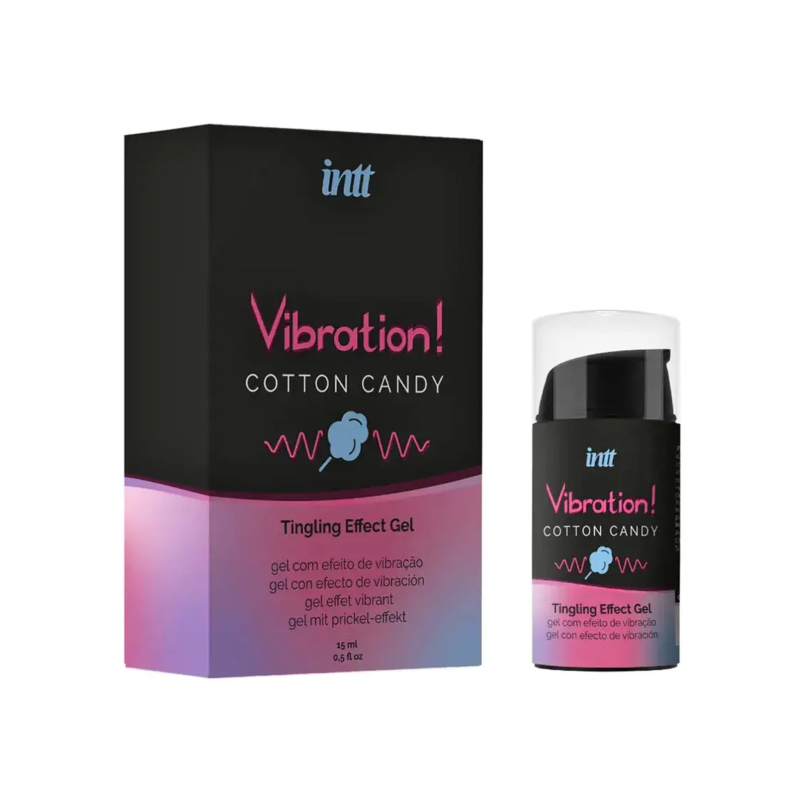 Stimulační gel - Intt Vibration Cotton Candy