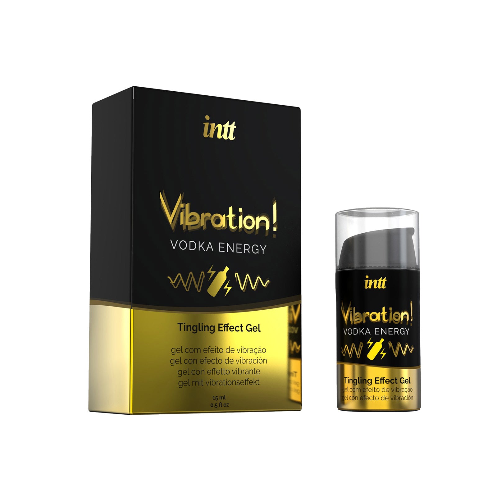 Stimulační gel - Intt Vodka Energy Vibration