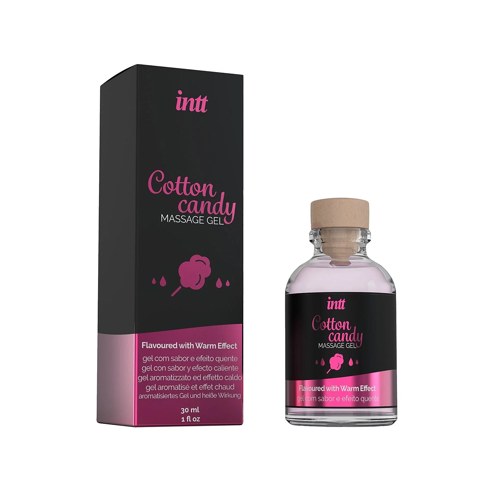 Masážní gel - Intt Cotton Candy