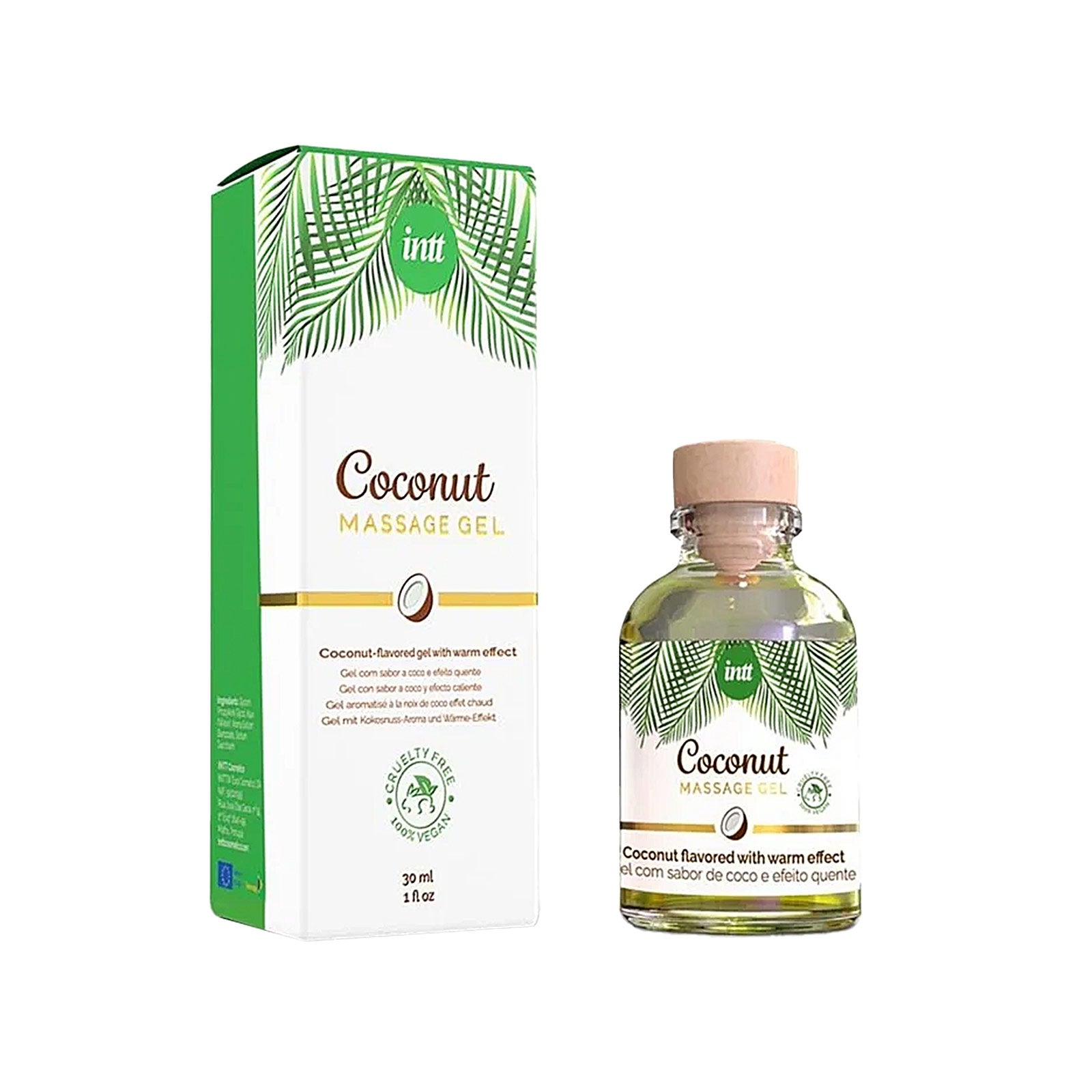 Masážní gel - Intt Coconut Massage Gel