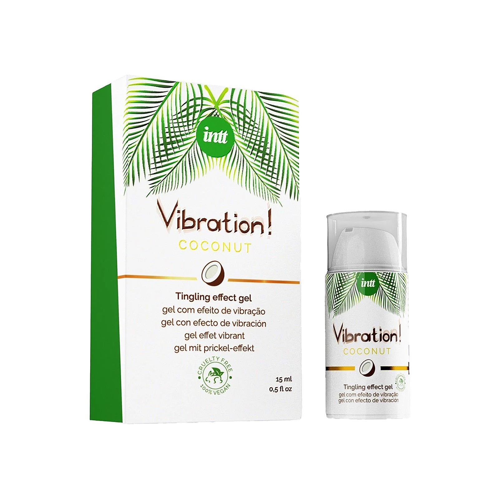 Stimulační gel - Intt Coconut Vibration